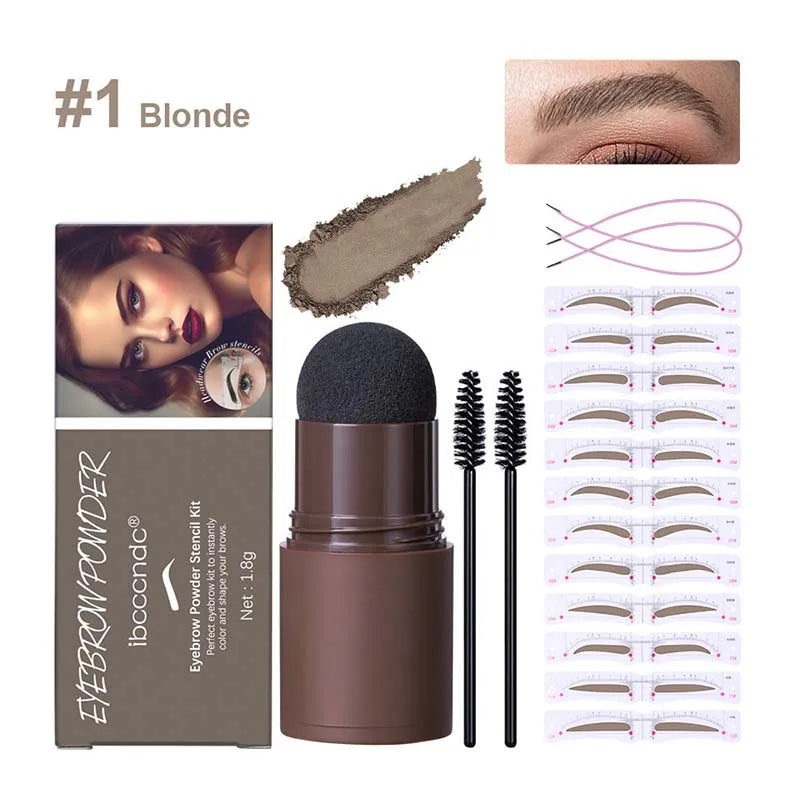 MyBrowShape™ — Eyebrow Stamp Stencil + FREE Gift: Eyebrow Stamp