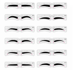 MyBrowShape™ — Eyebrow Stamp Stencil + FREE Gift: Eyebrow Stamp