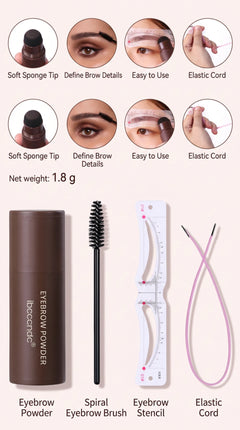 MyBrowShape™ — Eyebrow Stamp Stencil + FREE Gift: Eyebrow Stamp
